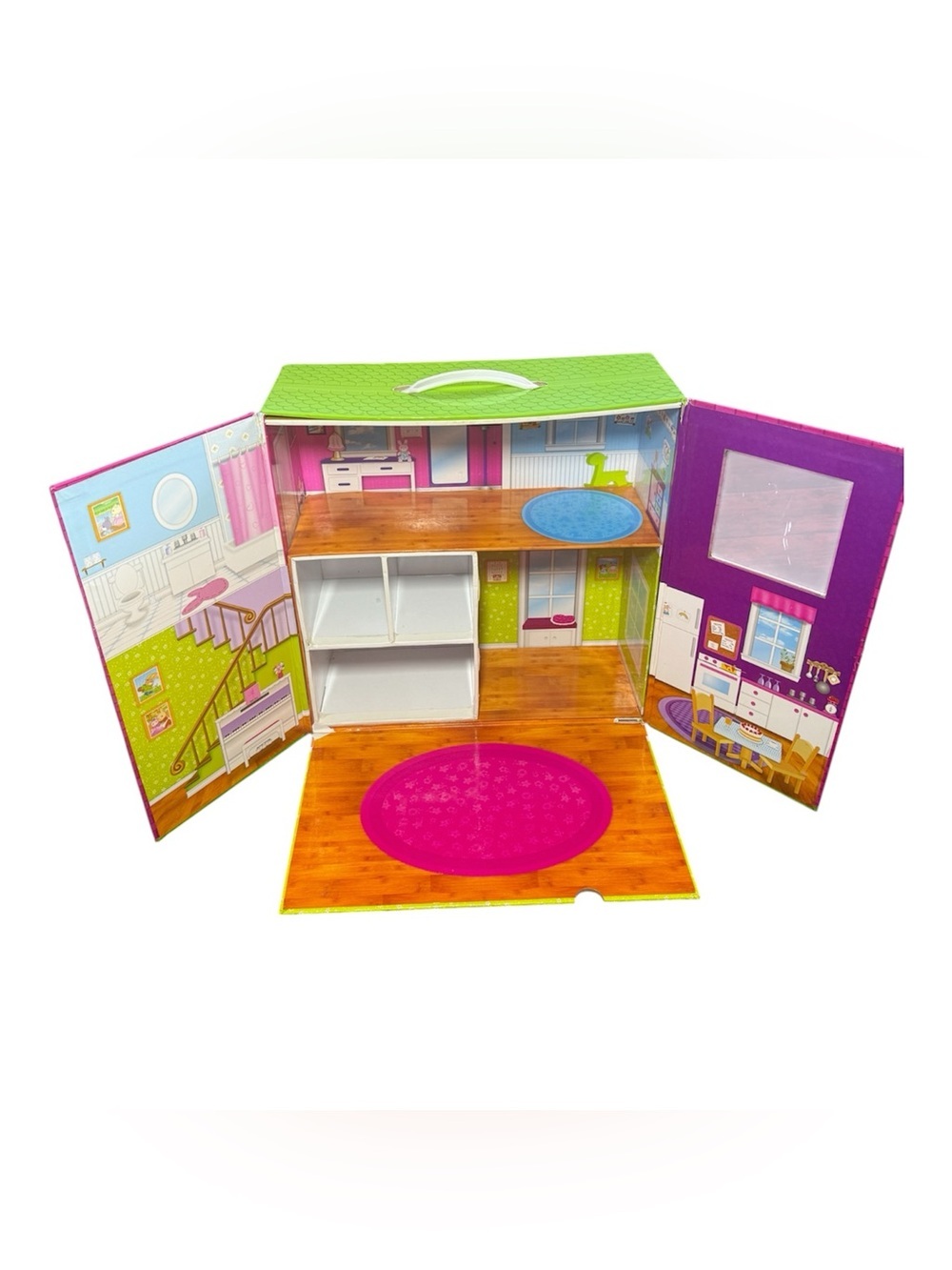 Calico Critters Carry & Play House Foldable Kids Toys Dollhouse w/ Handle